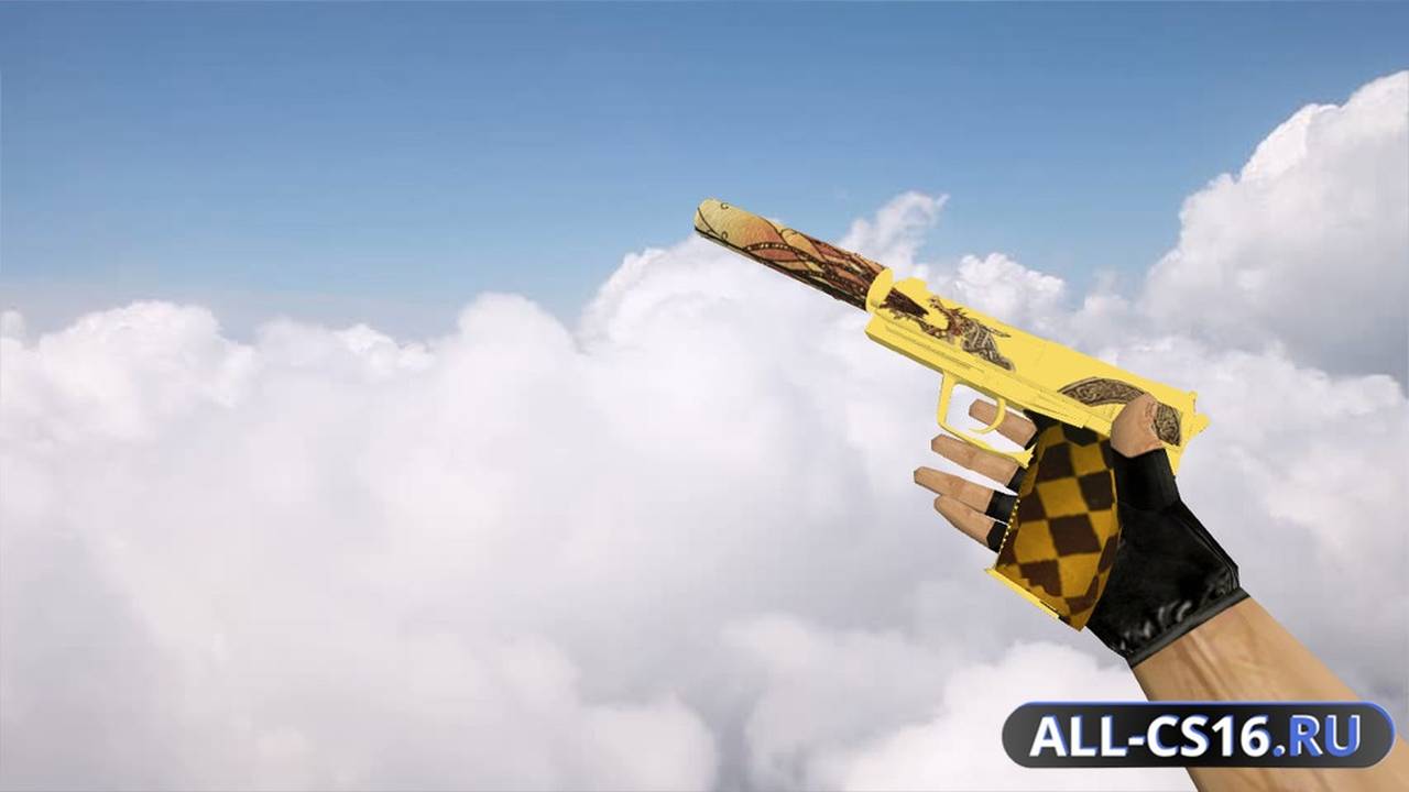 Модель оружия для CS 1.6 - USP USP | История о драконе