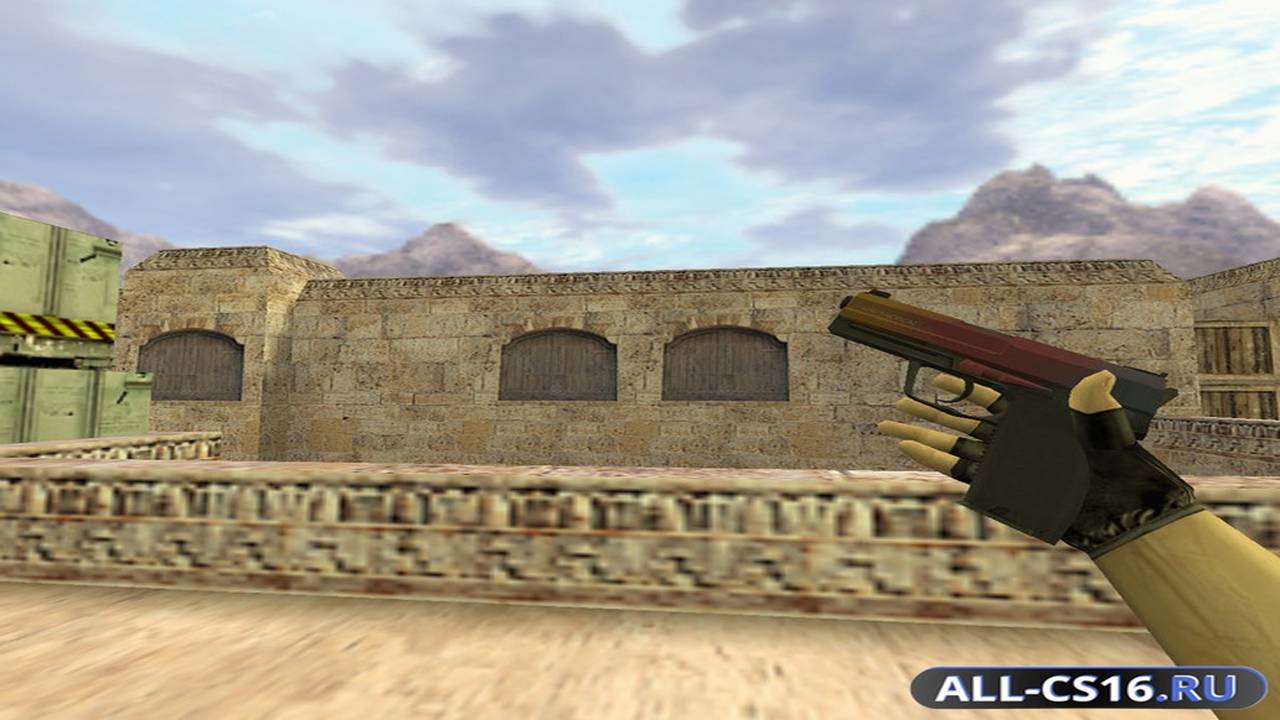 Модель оружия для CS 1.6 - USP USP Градиент
