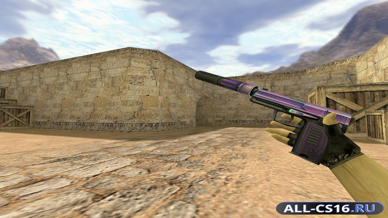 Модель оружия для CS 1.6 - USP USP Механик