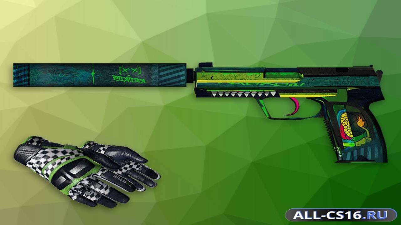 Модель оружия для CS 1.6 - USP Чудовищная смесь