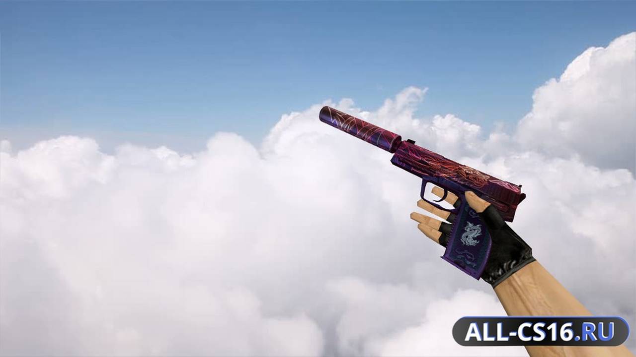 Модель оружия для CS 1.6 - USP USP Nightfire Dragon