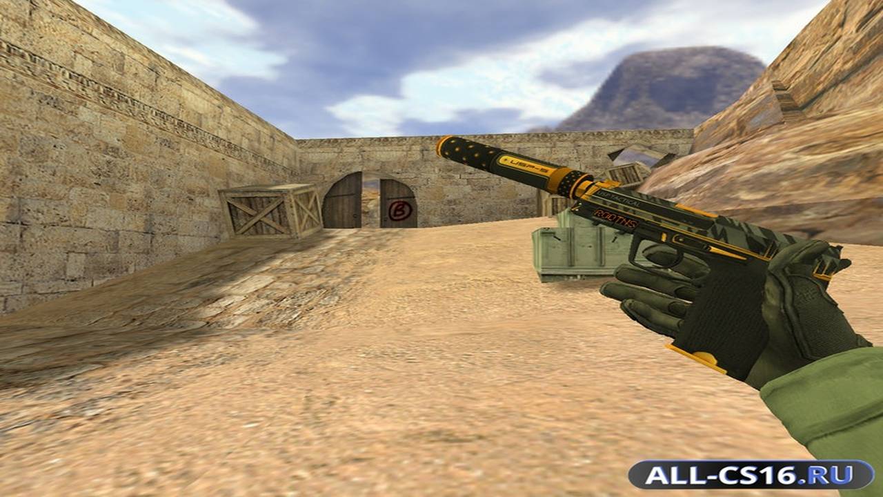 Модель оружия для CS 1.6 - USP USP Орион