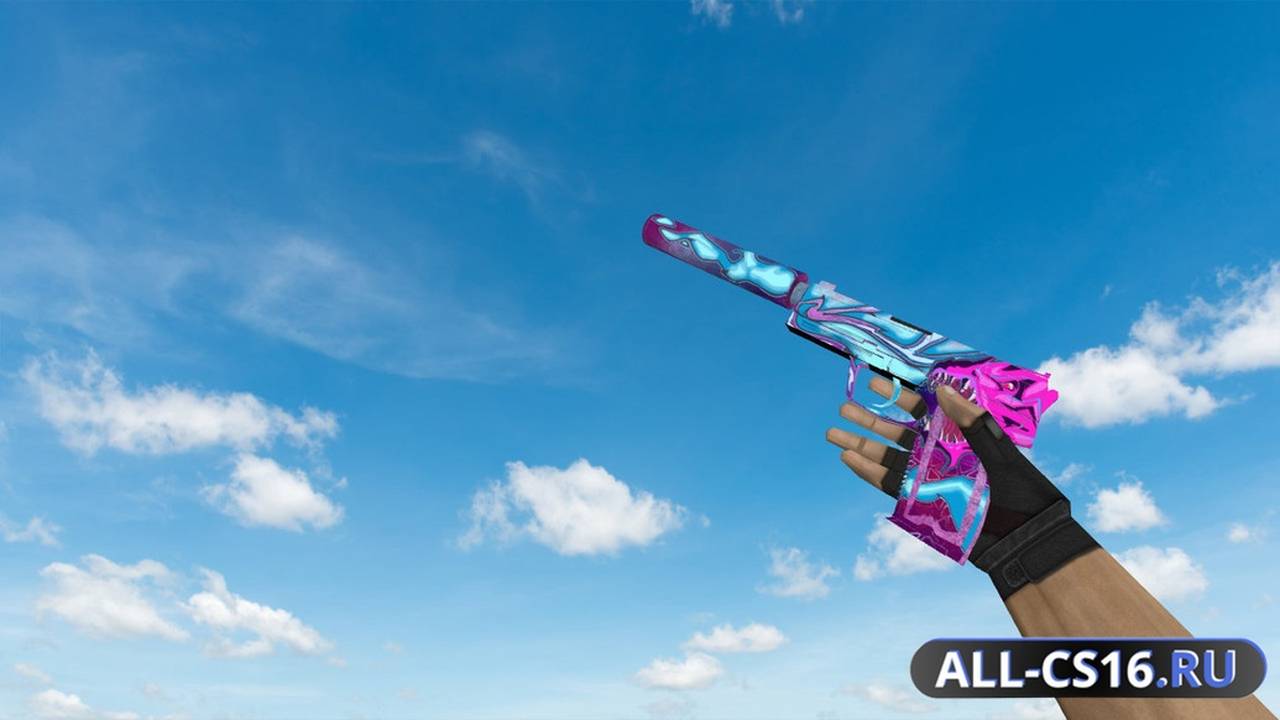 Модель оружия для CS 1.6 - USP USP Pink Moster