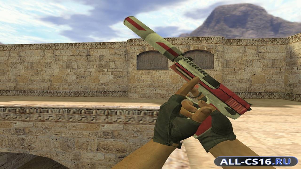 Модель оружия для CS 1.6 - USP USP Розовый