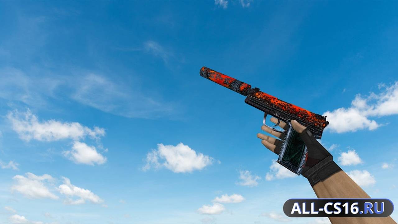 Модель оружия для CS 1.6 - USP USP Rusted Totem