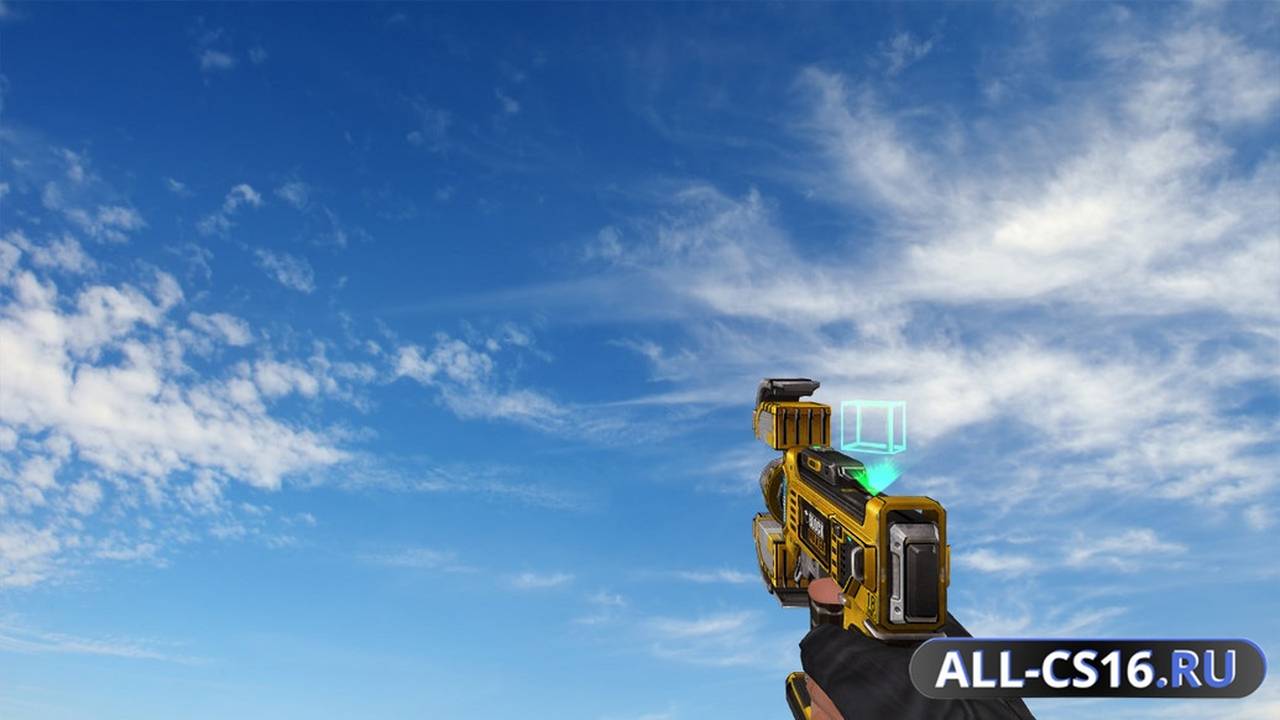 Модель оружия для CS 1.6 - Deagle Voxel Short Gun