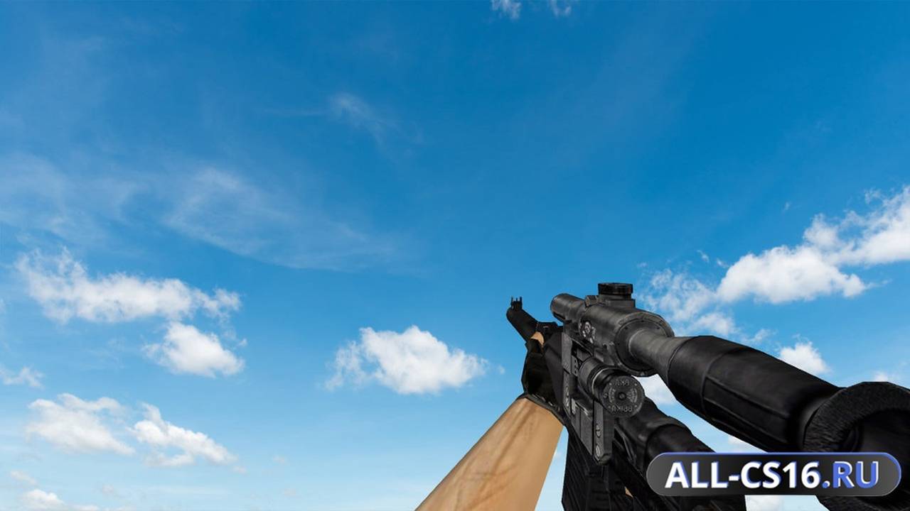 Модель оружия для CS 1.6 - SG-550 VSS Stalker