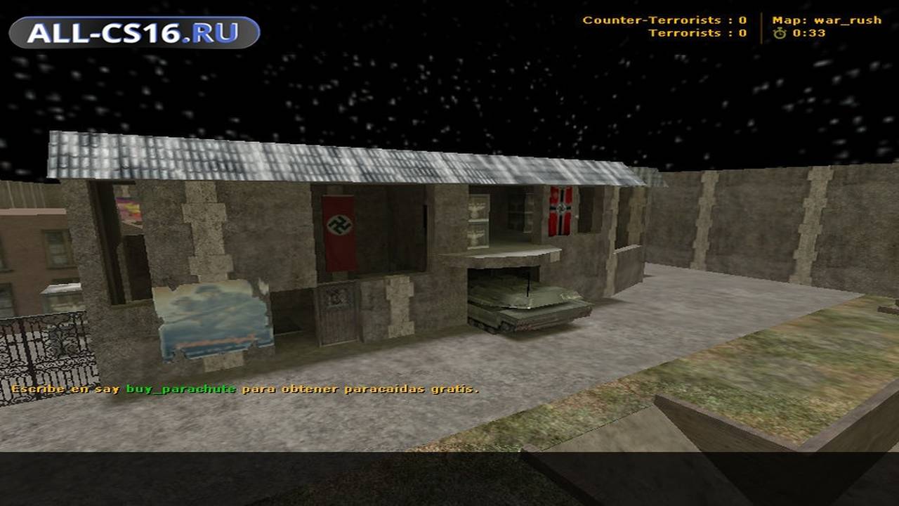 Карта «war_rush» для CS 1.6 для CS 1.6