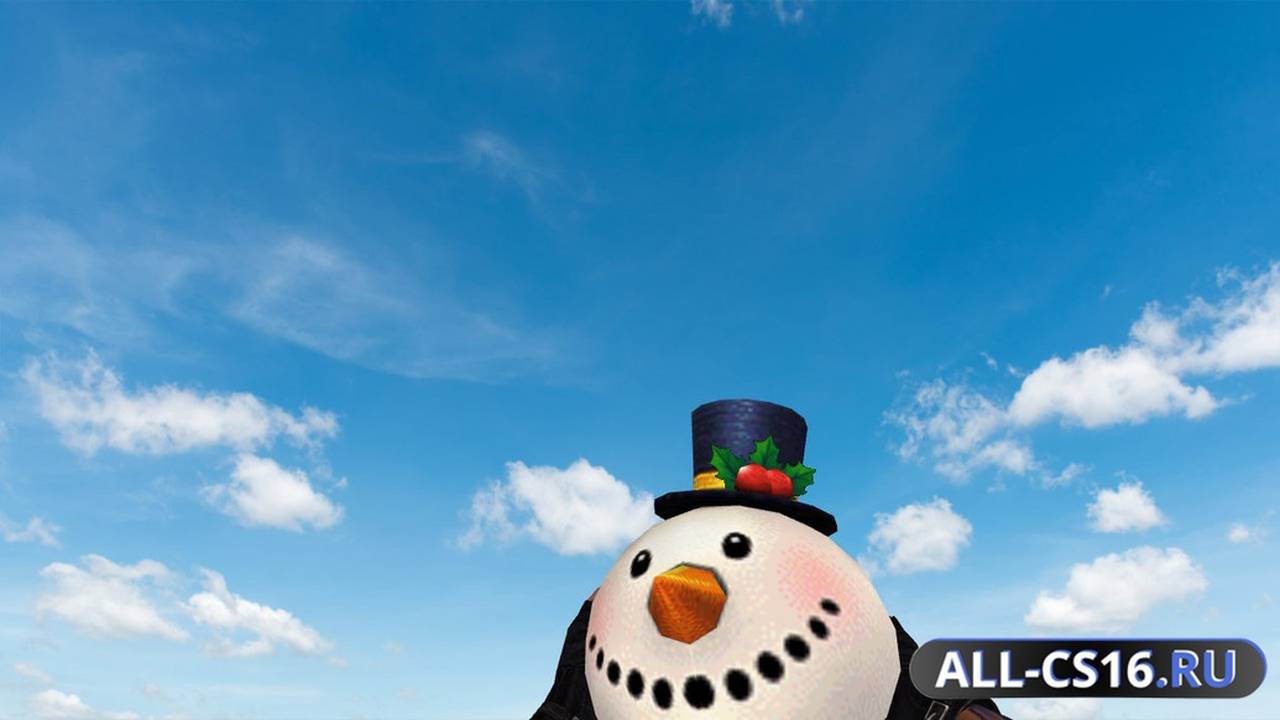 Модель оружия для CS 1.6 - Weird Snowman Grenade