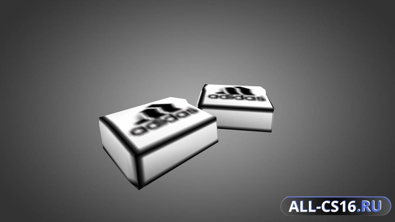 Модель оружия для CS 1.6 - White Adidas Defuse Kit