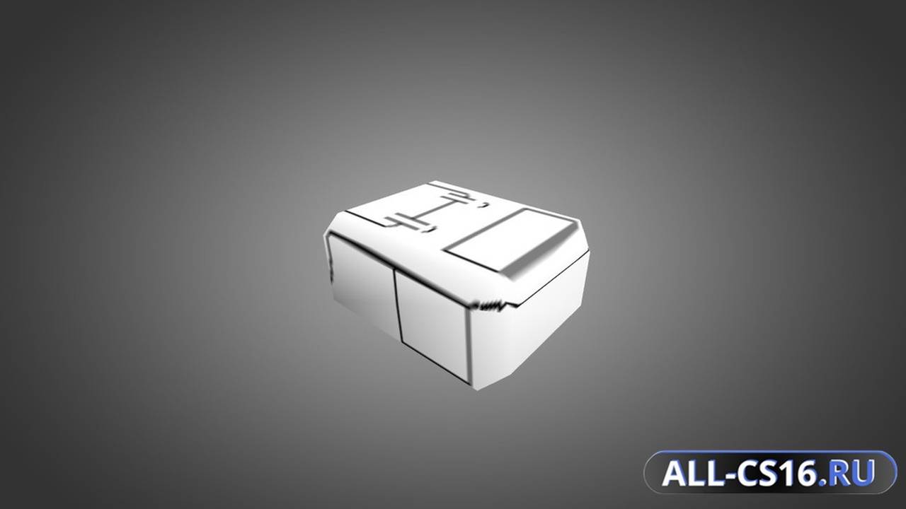 Модель оружия для CS 1.6 - White Backpack