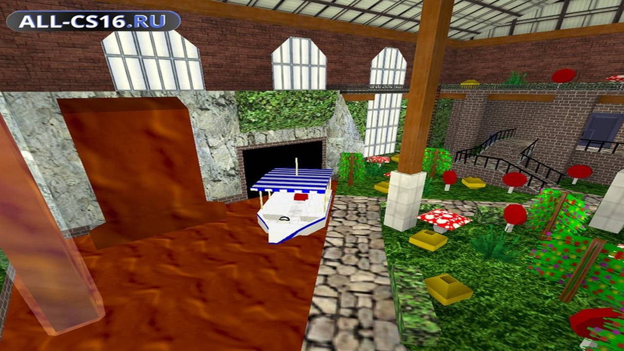 Карта «wonkachocolatefactory» для CS 1.6 для CS 1.6