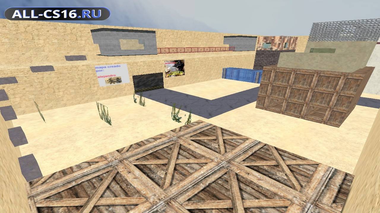 Карта «wwz_dust_world» для CS 1.6 для CS 1.6