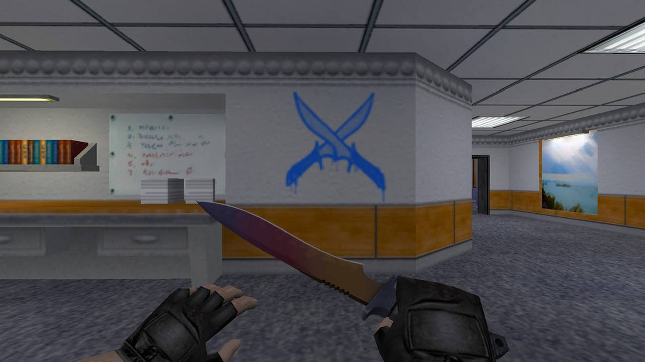 Граффити для CS 1.6 - Скрещённые ножи