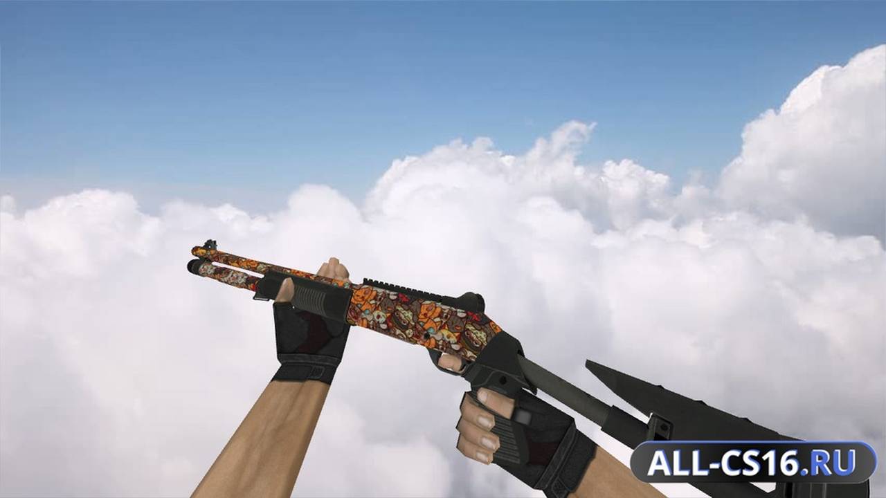 Модель оружия для CS 1.6 - XM1014 XM1014 PAW