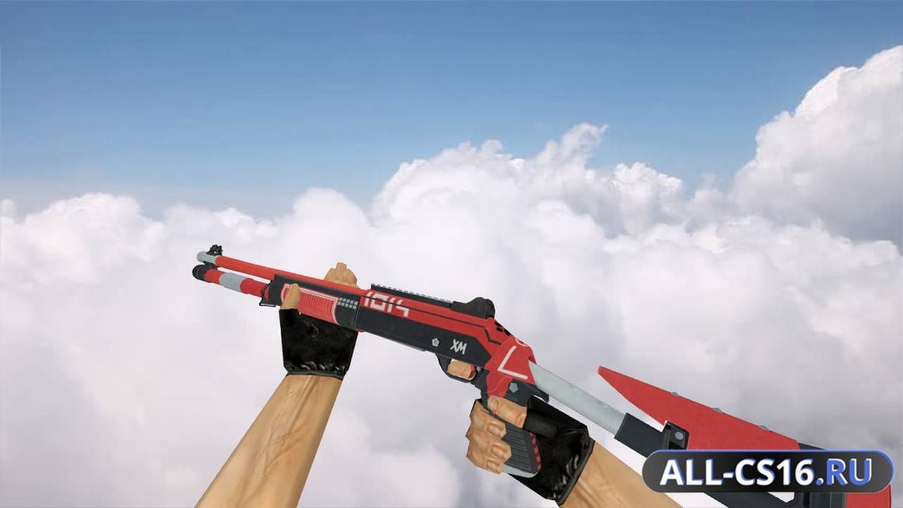 Модель оружия для CS 1.6 - XM1014 XM1014 Red Fury