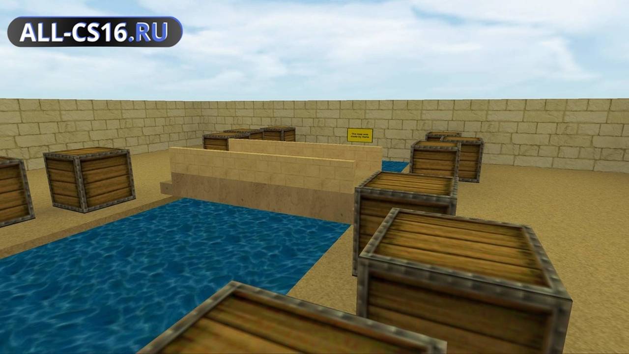Карта «xrt_dm_sand» для CS 1.6 для CS 1.6