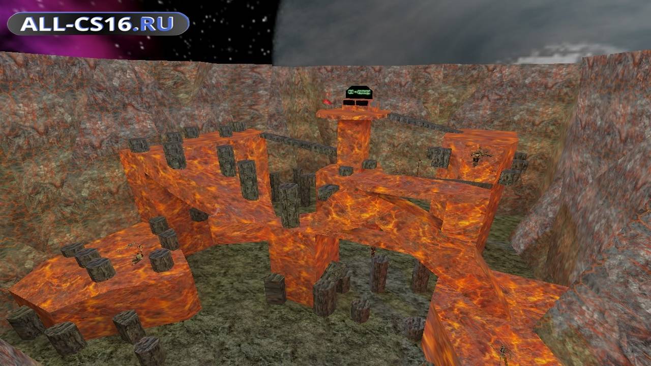 Карта «ytt_lavacave» для CS 1.6 для CS 1.6