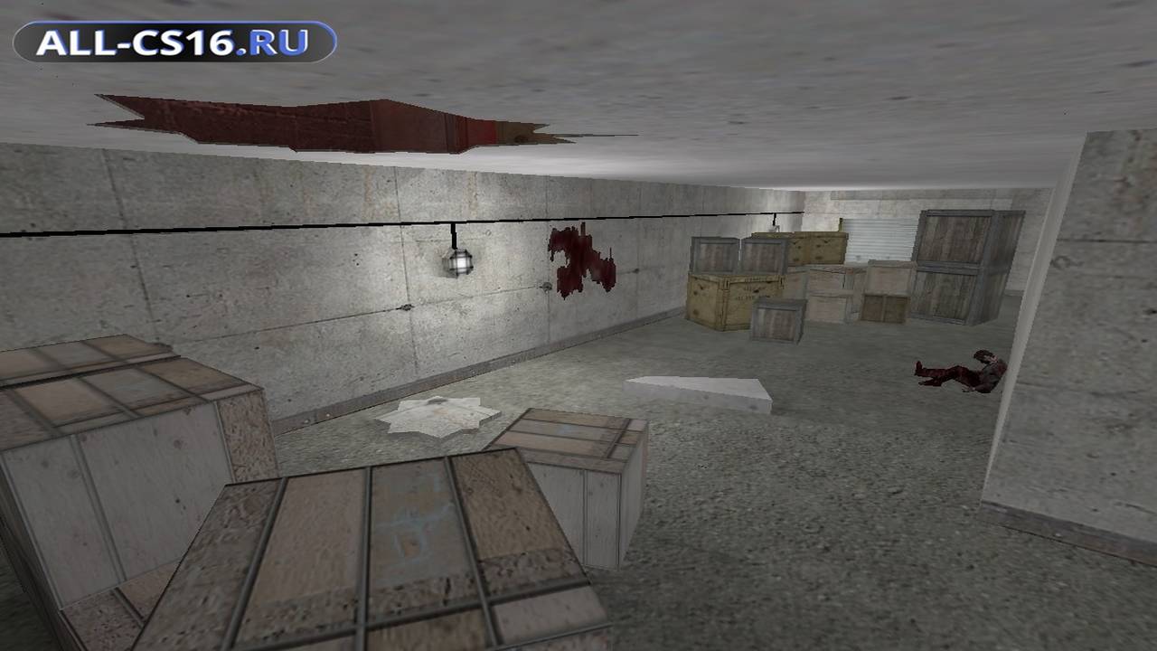 Карта «ze_bombshelter_redux» для CS 1.6 для CS 1.6