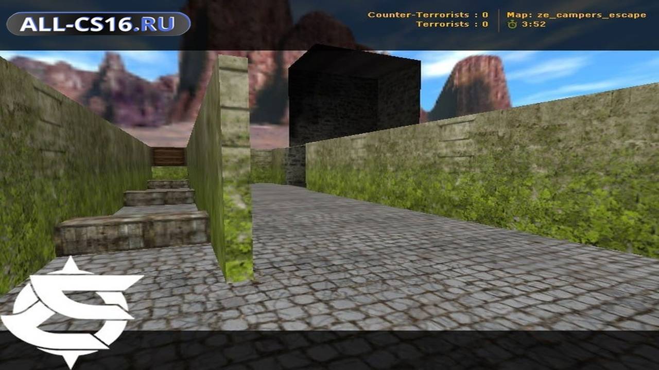 Карта «Ze_campers_escape_v1» для CS 1.6 для CS 1.6