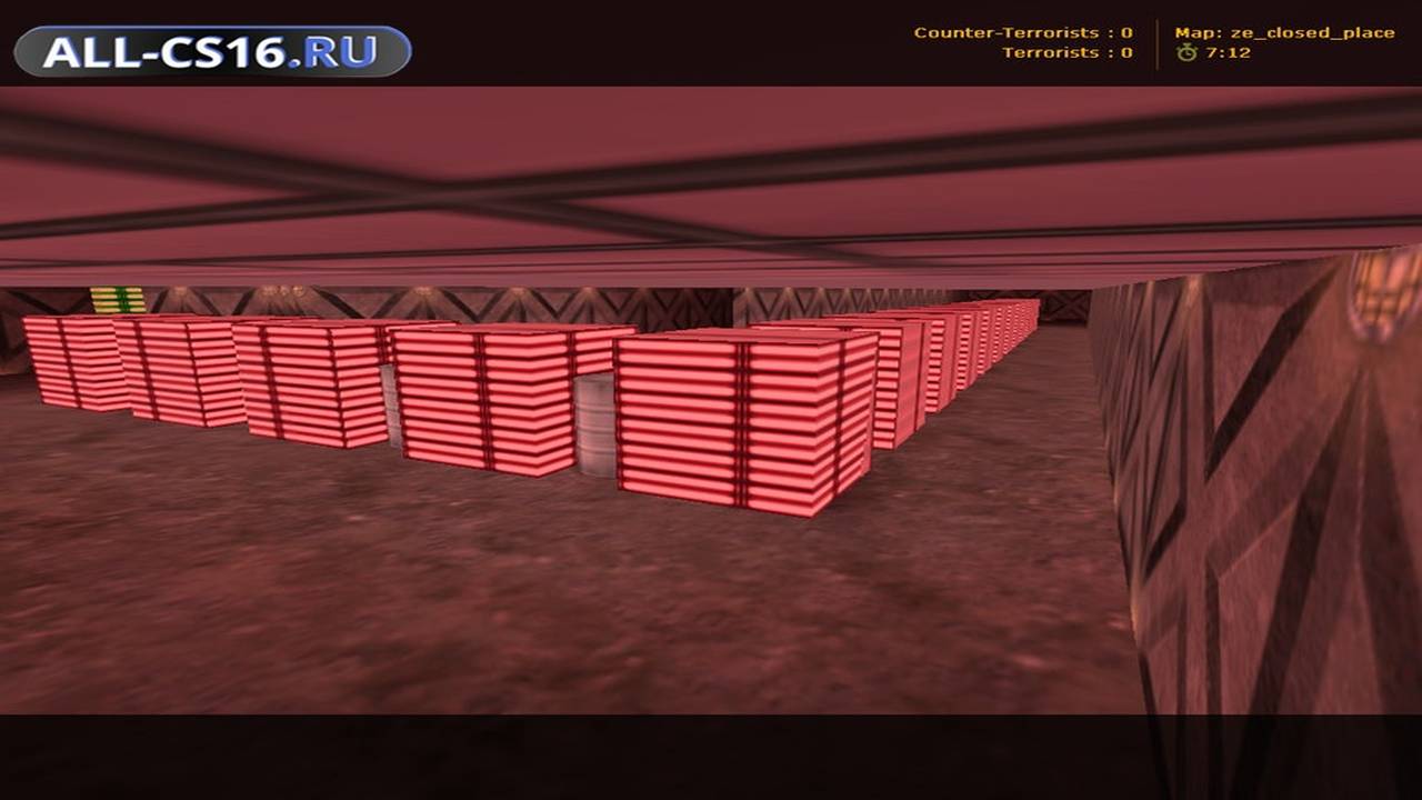 Карта «ze_closed_place» для CS 1.6 для CS 1.6