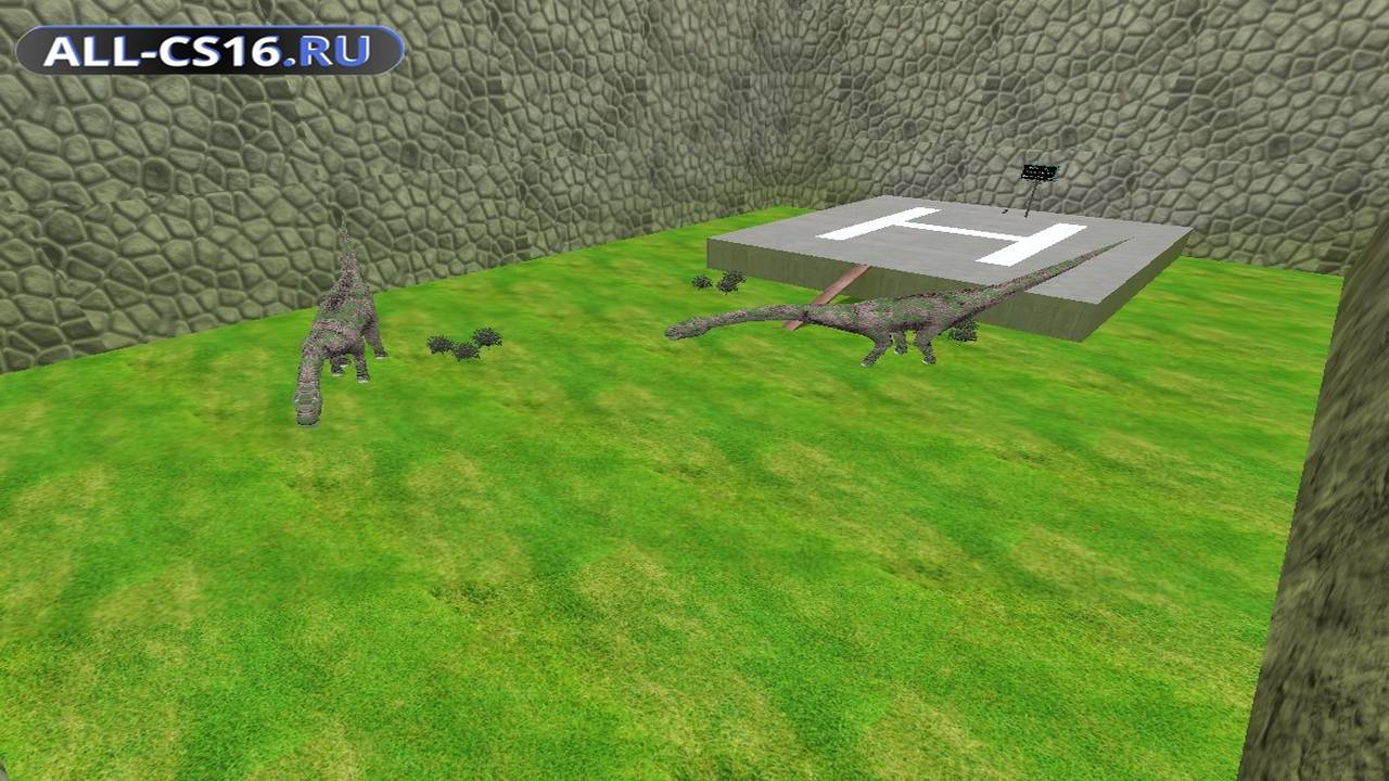Карта «ze_coffeelobby_jurassicworld_v1» для CS 1.6 для CS 1.6