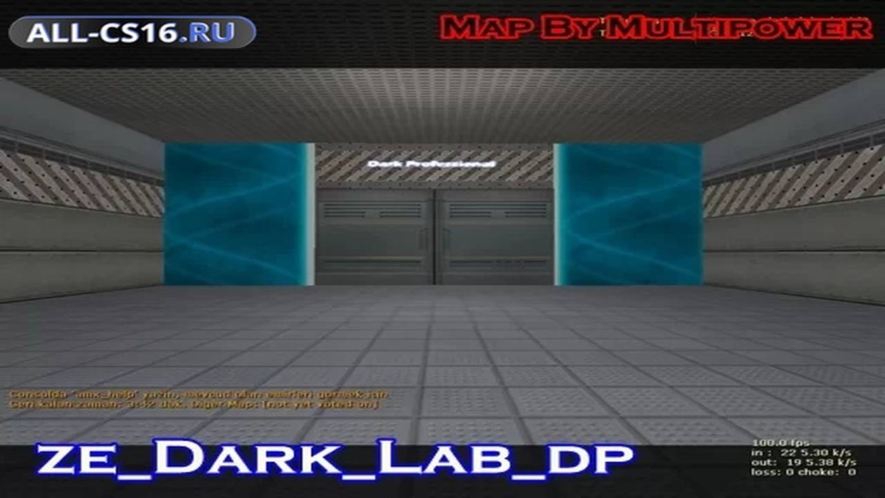 Карта «ze_dark_lab_dp_bf3» для CS 1.6 для CS 1.6