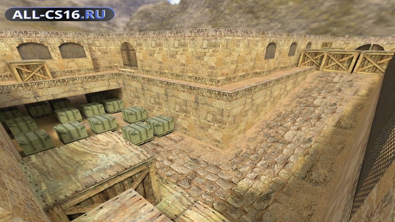 Карта «ze_dust_escape_v1» для CS 1.6 для CS 1.6