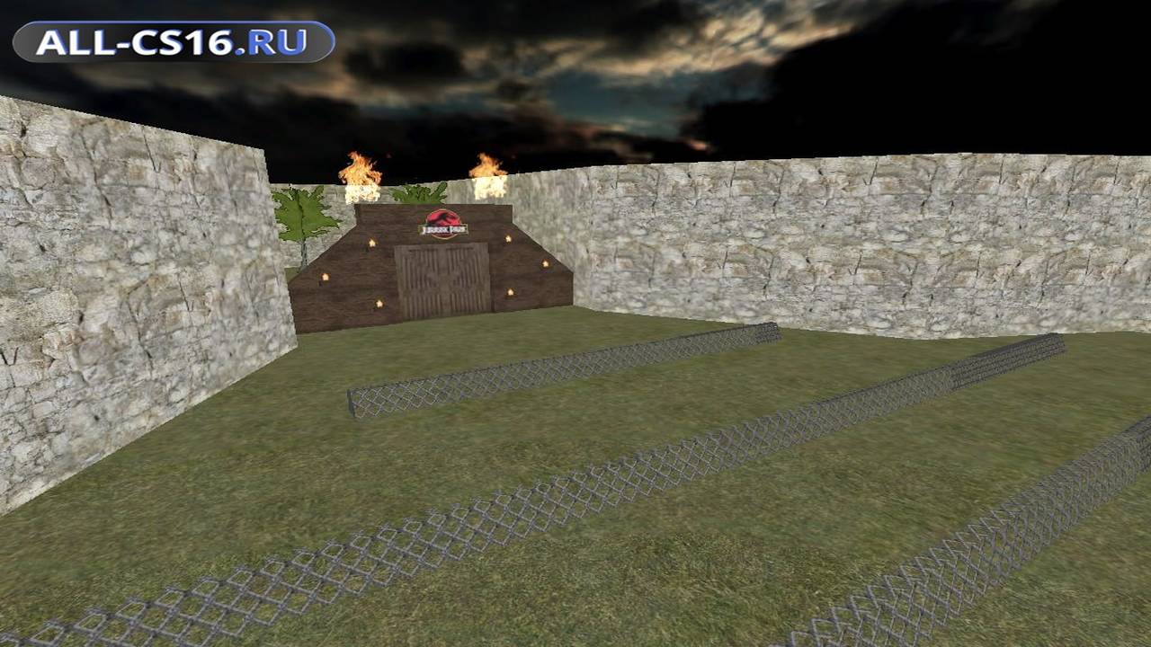 Карта «ze_jurassickpark3_lg» для CS 1.6 для CS 1.6