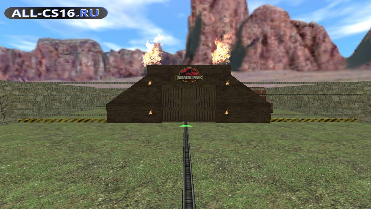 Карта «ze_jurassicpark_dp» для CS 1.6 для CS 1.6