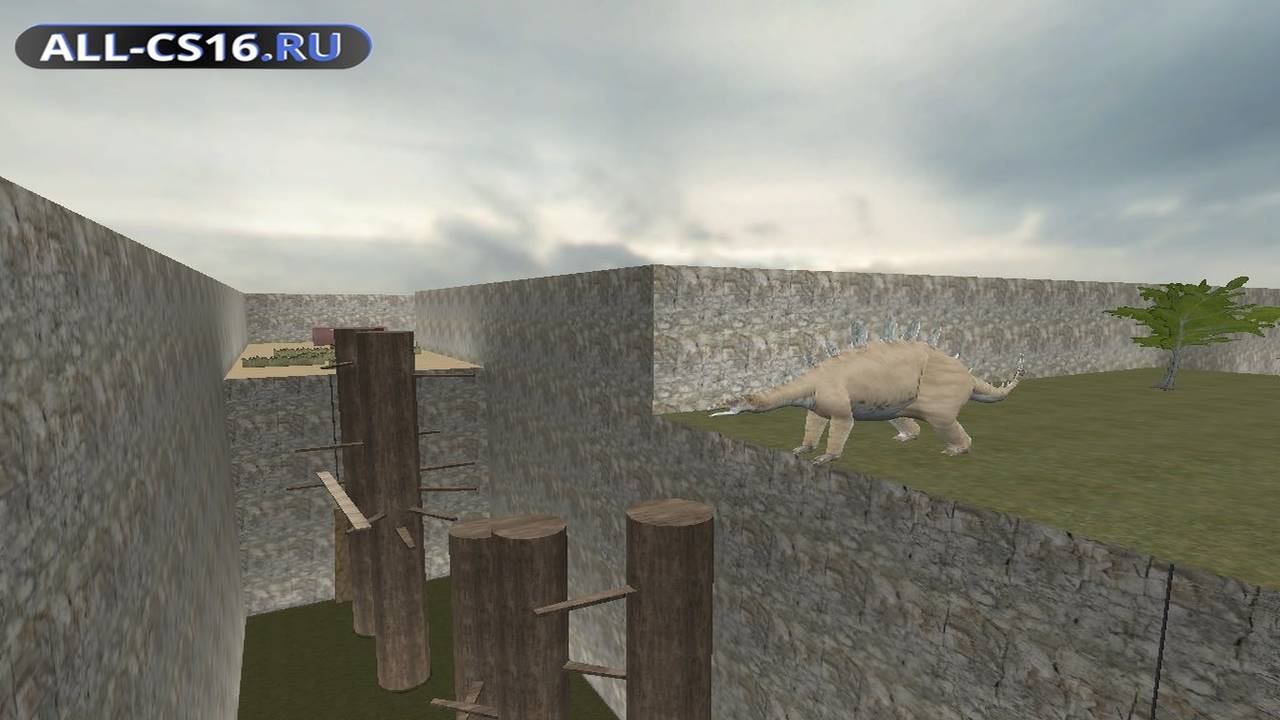 Карта «ze_jurassicpark_v2» для CS 1.6 для CS 1.6