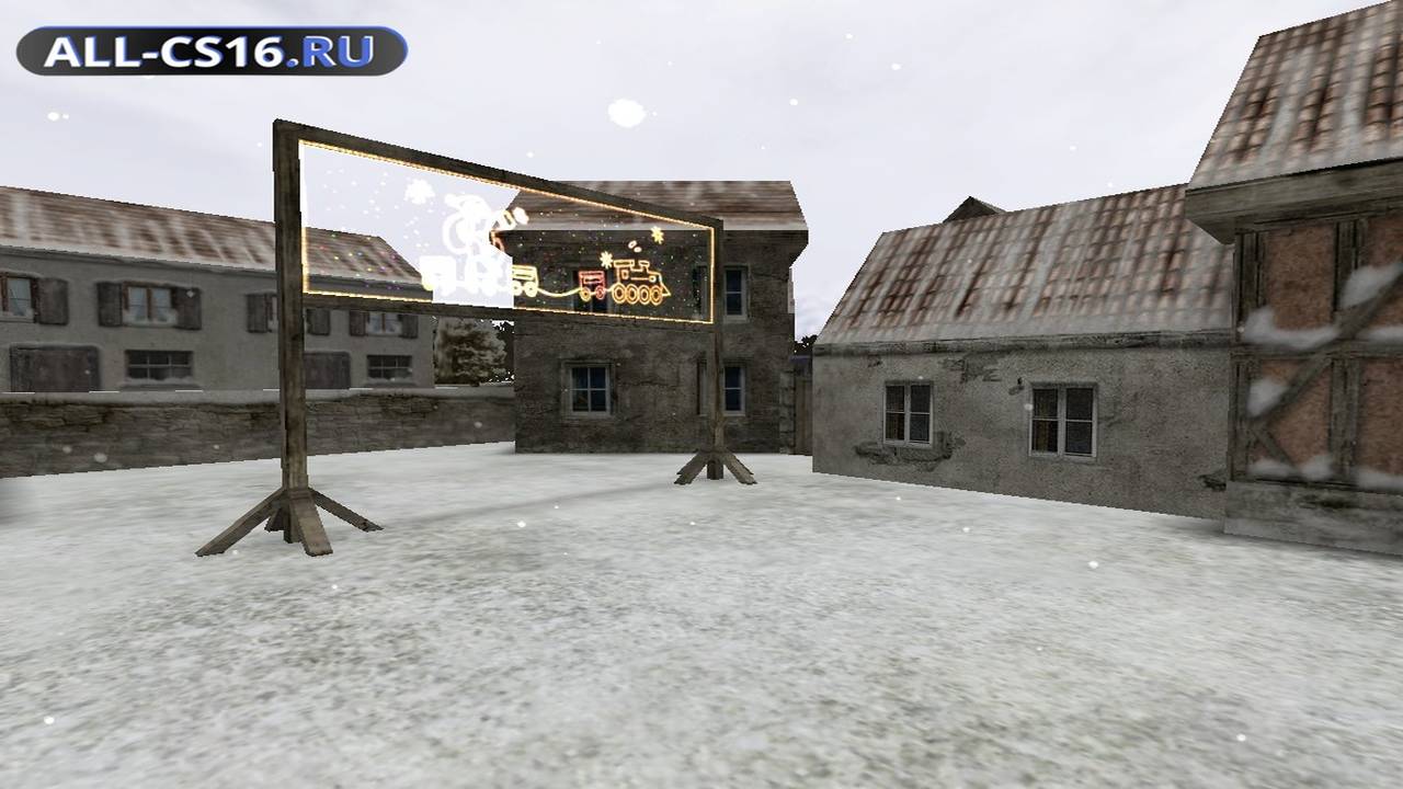 Карта «ze_kalt_xmas» для CS 1.6 для CS 1.6