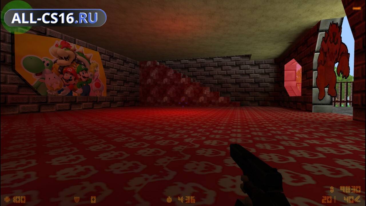Карта «ze_mario_rescue» для CS 1.6 для CS 1.6
