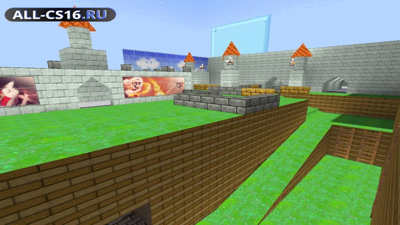 Карта «ze_mario_tower_lg» для CS 1.6 для CS 1.6