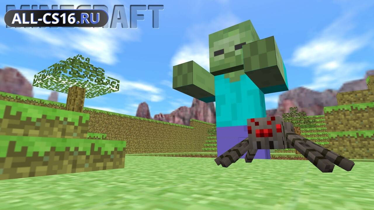 Карта «ze_minecraft_v1» для CS 1.6 для CS 1.6