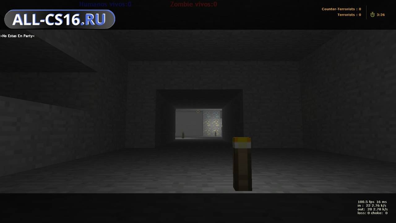 Карта «ze_minecraft_xa» для CS 1.6 для CS 1.6