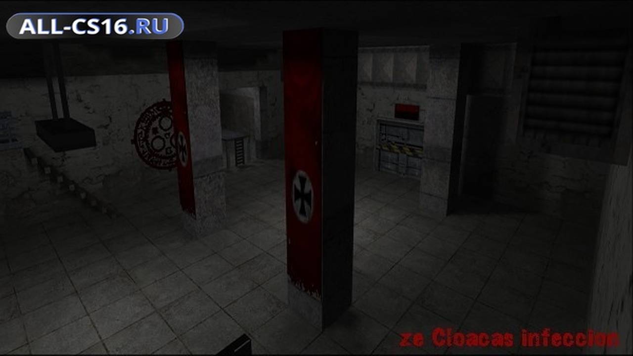 Карта «ze_Sewers_Infect_DG FIXv.2» для CS 1.6 для CS 1.6