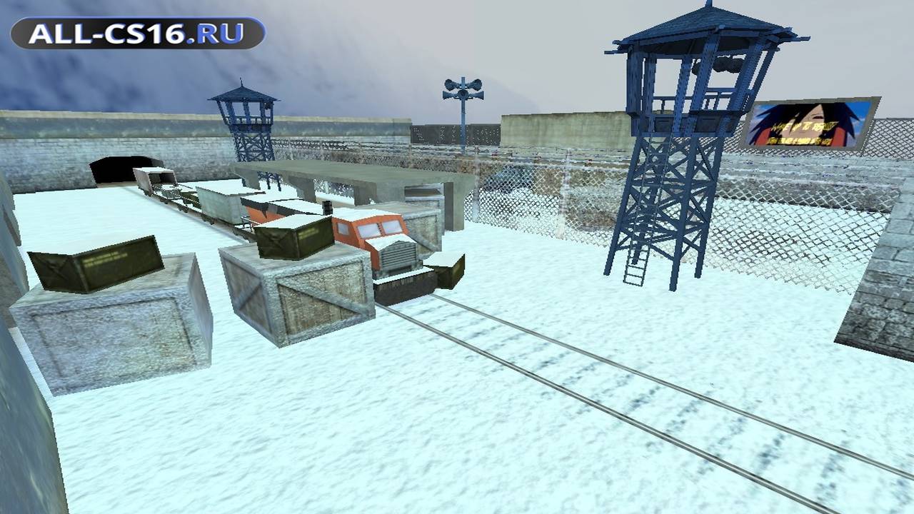 Карта «ze_snow_2_dp» для CS 1.6 для CS 1.6