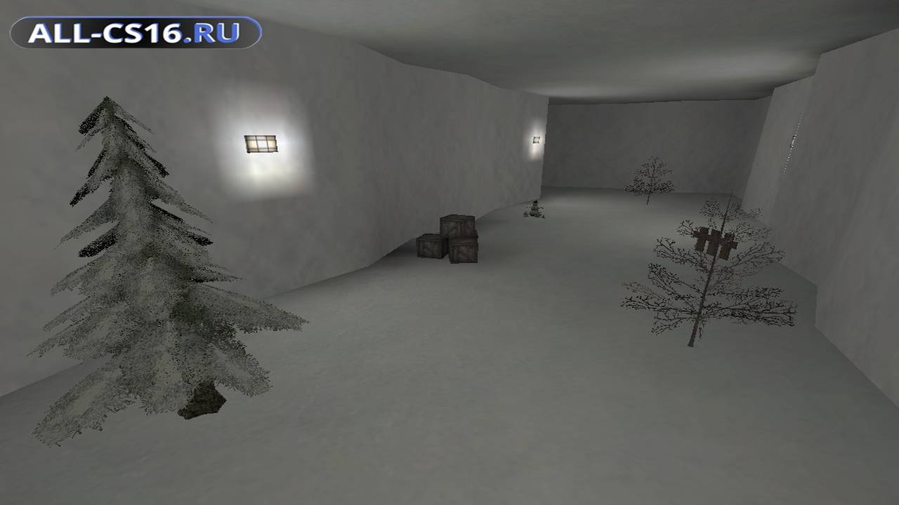 Карта «ze_snow_escape» для CS 1.6 для CS 1.6