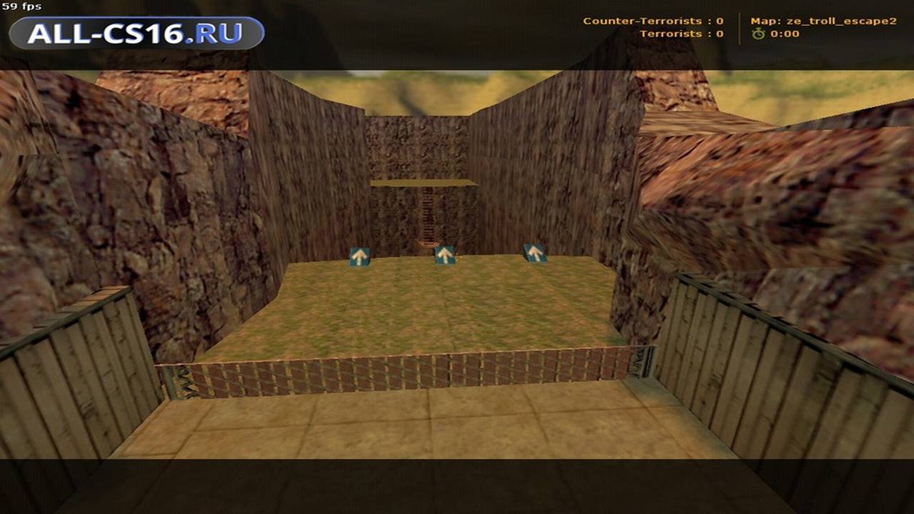 Карта «ze_troll_escape_2» для CS 1.6 для CS 1.6