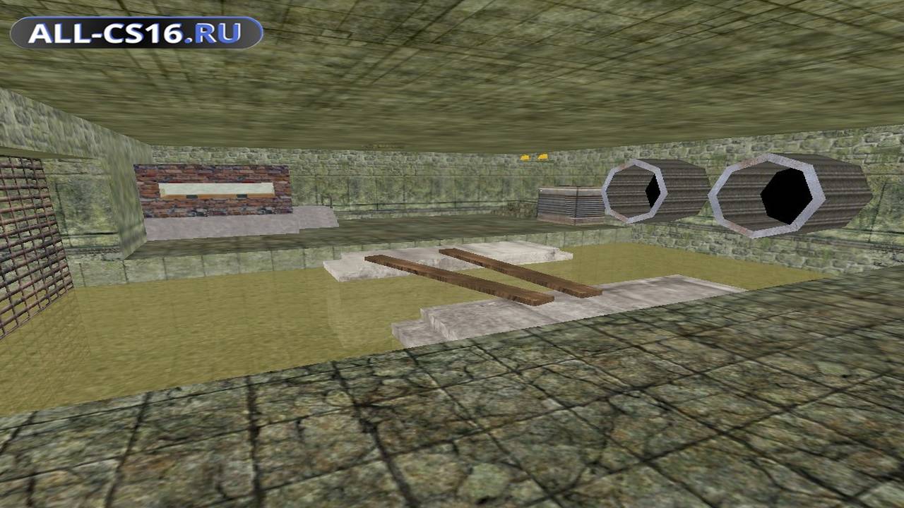 Карта «ze_underground_v2» для CS 1.6 для CS 1.6