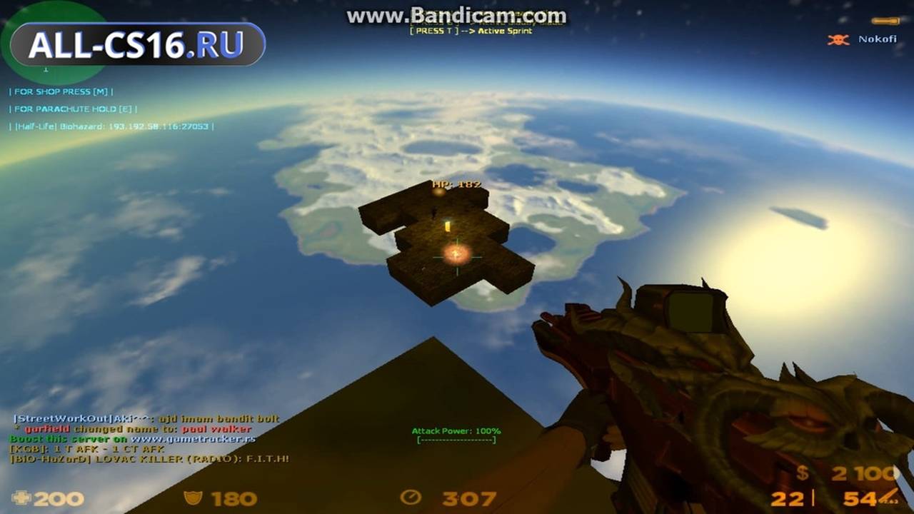 Карта «zhl_space_foda» для CS 1.6 для CS 1.6