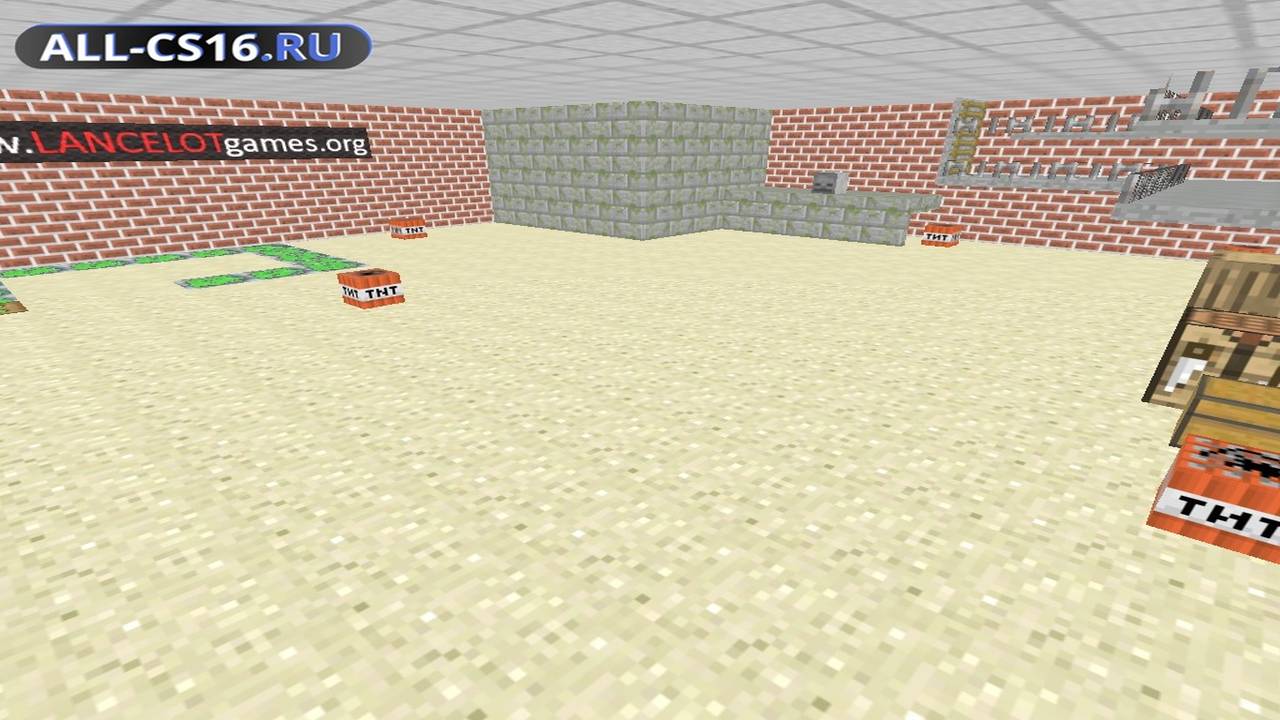 Карта «zl_minecraft_lg» для CS 1.6 для CS 1.6