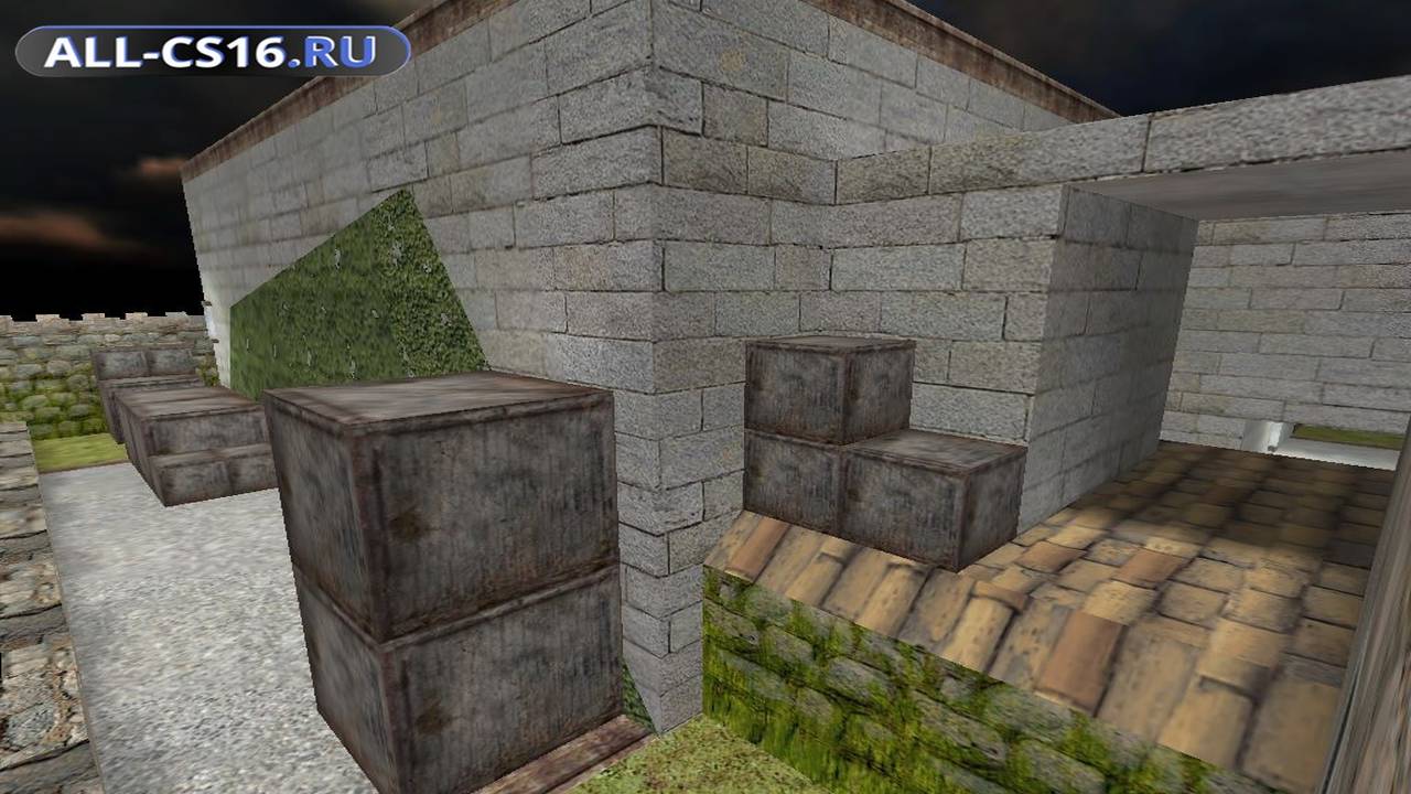 Карта «zm2_cbble» для CS 1.6 для CS 1.6