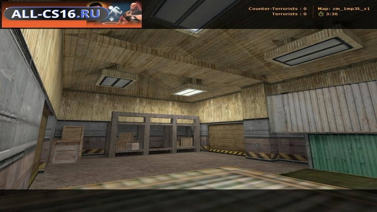 Карта «zm_1mP3K_v1» для CS 1.6 для CS 1.6