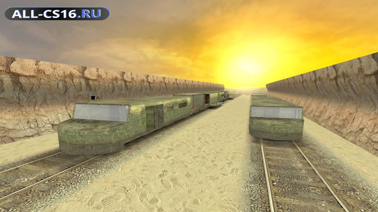 Карта «zm_2trains_v2» для CS 1.6 для CS 1.6