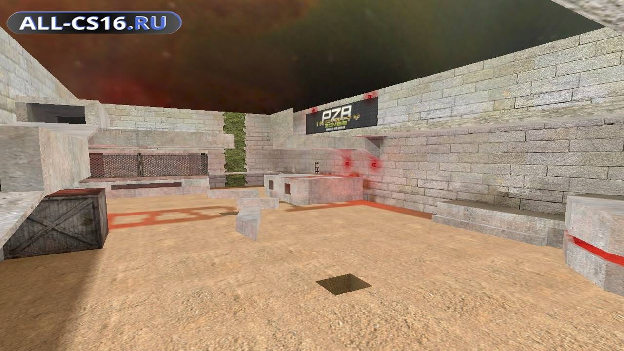 Карта «zm_3rooms» для CS 1.6 для CS 1.6