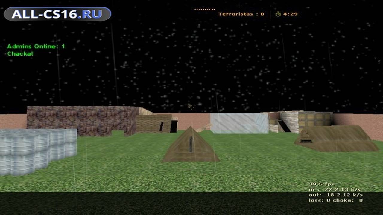 Карта «zm_acampamento» для CS 1.6 для CS 1.6