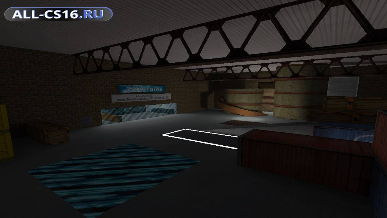 Карта «zm_acid_factory» для CS 1.6 для CS 1.6