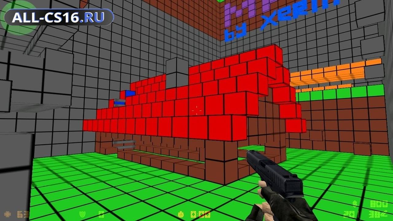 Карта «zm_badblocks» для CS 1.6 для CS 1.6